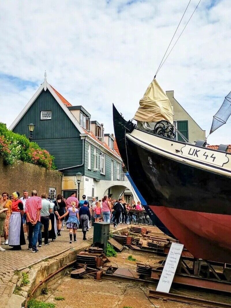 Urk Harbor, The Netherlands